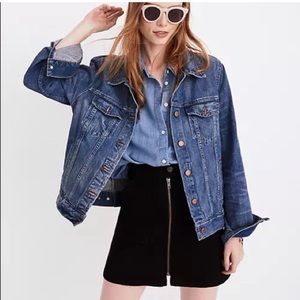 Madewell denim mini